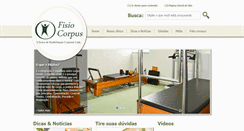 Desktop Screenshot of fisiocorpus.com